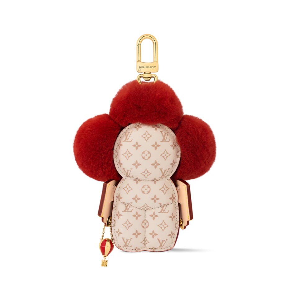 Louis Vuitton Vivienne Fashionista Bag Hanging Accessory M02989 Orange 18cm/7.1in view 3