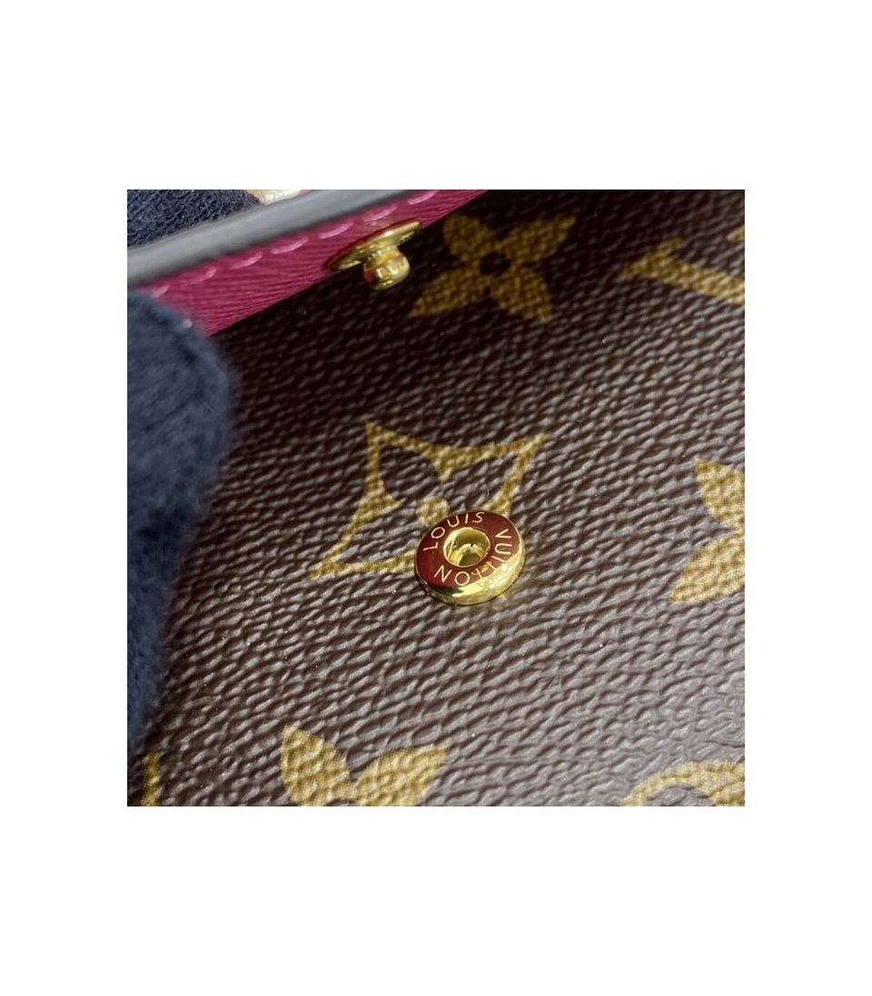 Louis Vuitton Monogram Canvas Rosalie Coin Purse Rosy view 7