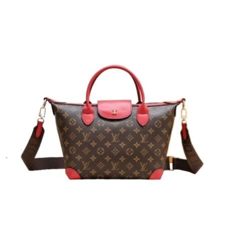 Louis Vuitton Tote Bag Monogram Canvas Red 26Cm view 8