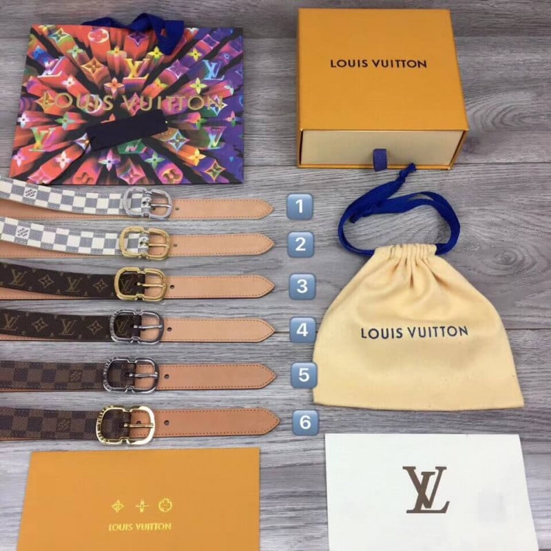 Louis Vuitton Damier Azur Mini Belt 25mm M9782W view 10