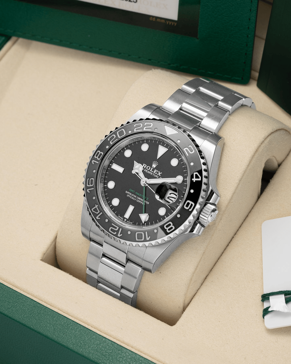 Rolex GMT-Master II 126710GRNR “Bruce Wayne” Oyster 2024 view 4