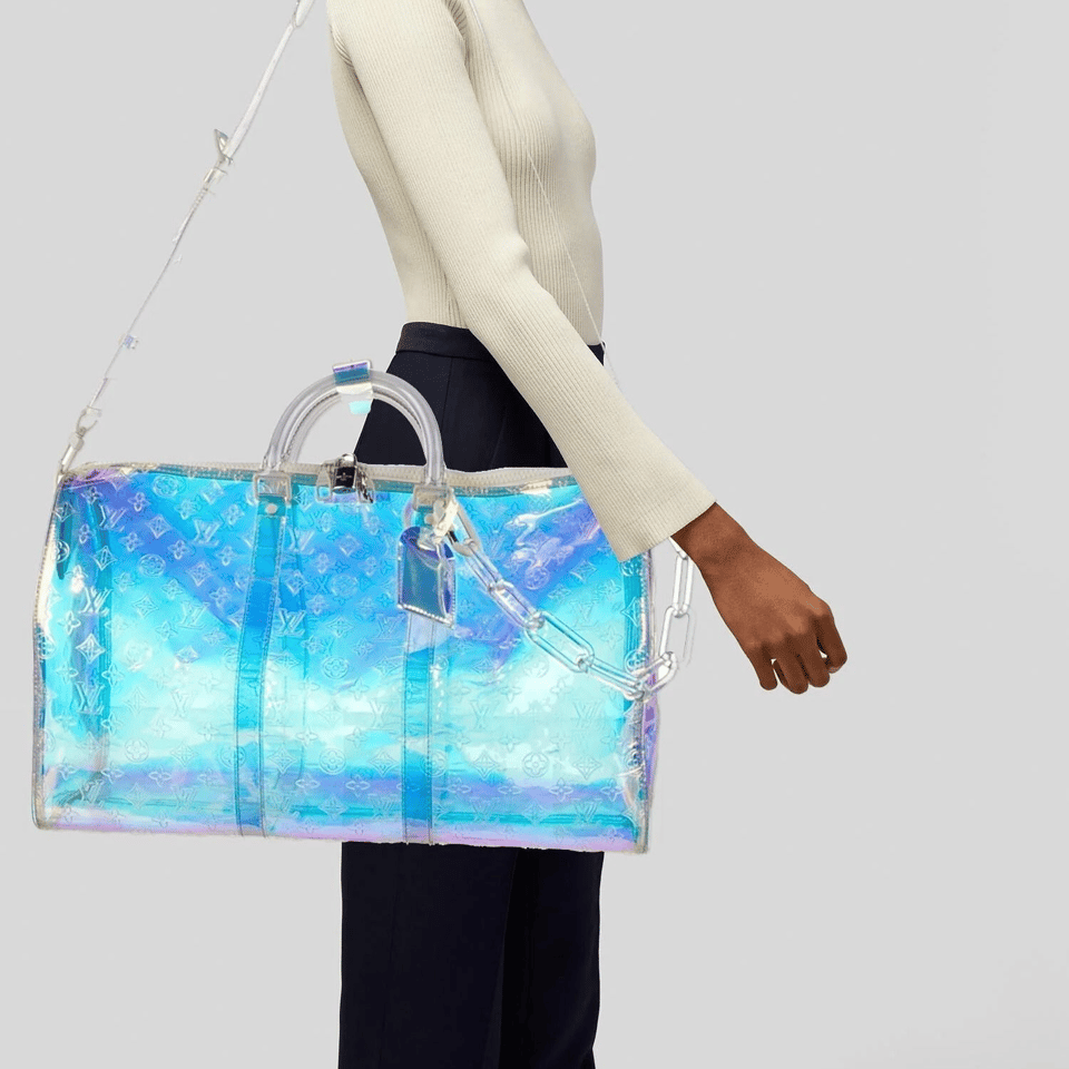 Louis Vuitton Keepall Bandouli Re 50 Prism Hologram 50cm M53271 view 11