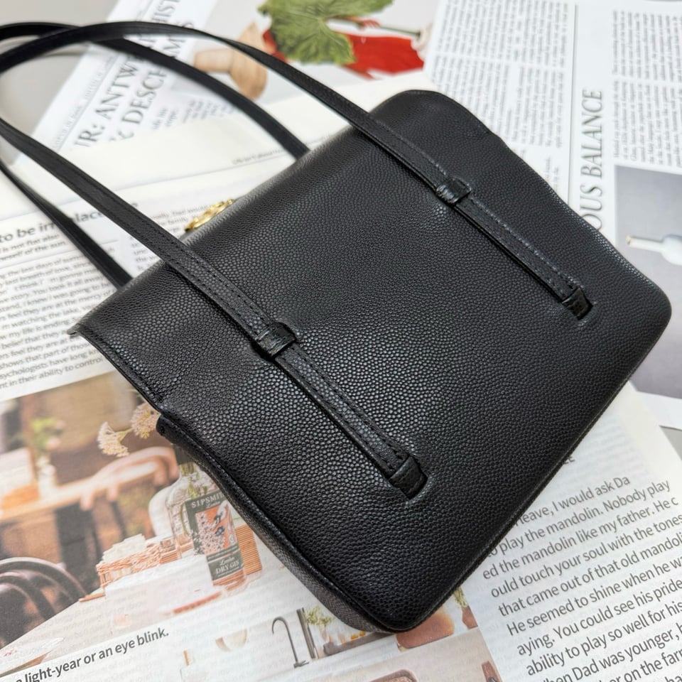 Chanel Clutch Black Bag 17cm/6.7in view 7