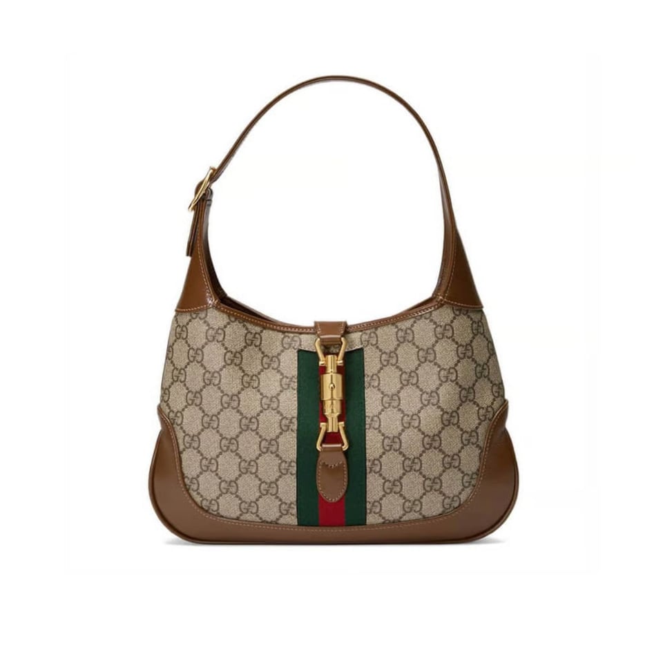 Gucci Jackie 1961 Small Shoulder Bag GG Supreme Canvas 28cm view 2
