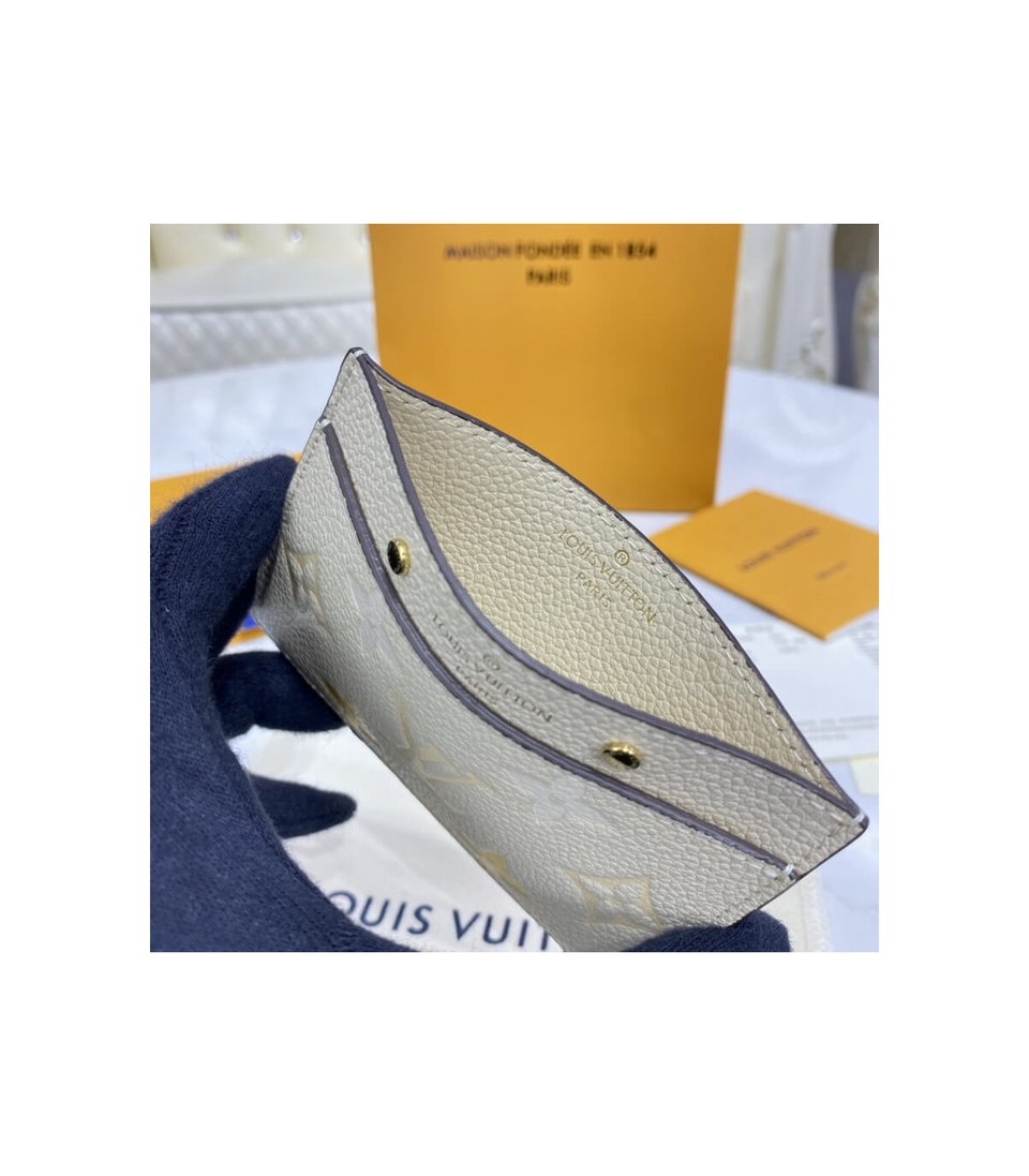 Louis Vuitton Card Holder Beige view 12