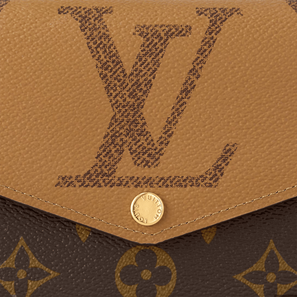 Louis Vuitton Monogram Sarah Wallet 19cm M80726 view 5