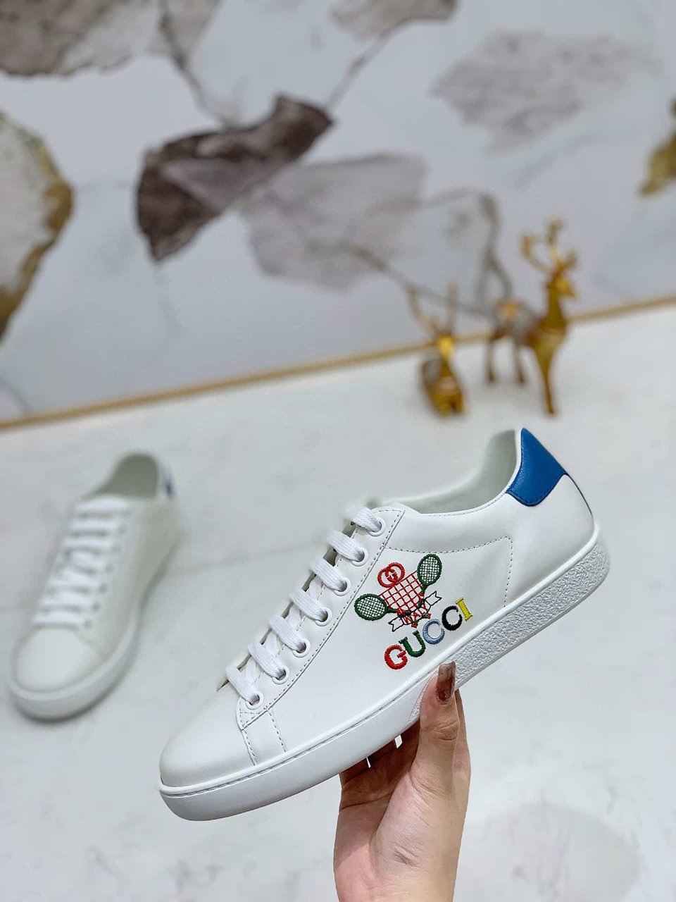 Gucci Ace Tennis ‘White’ 602684 Ayo70 9096 view 5