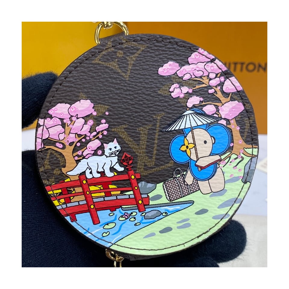 Louis Vuitton Monogram Round Coin Purse view 5