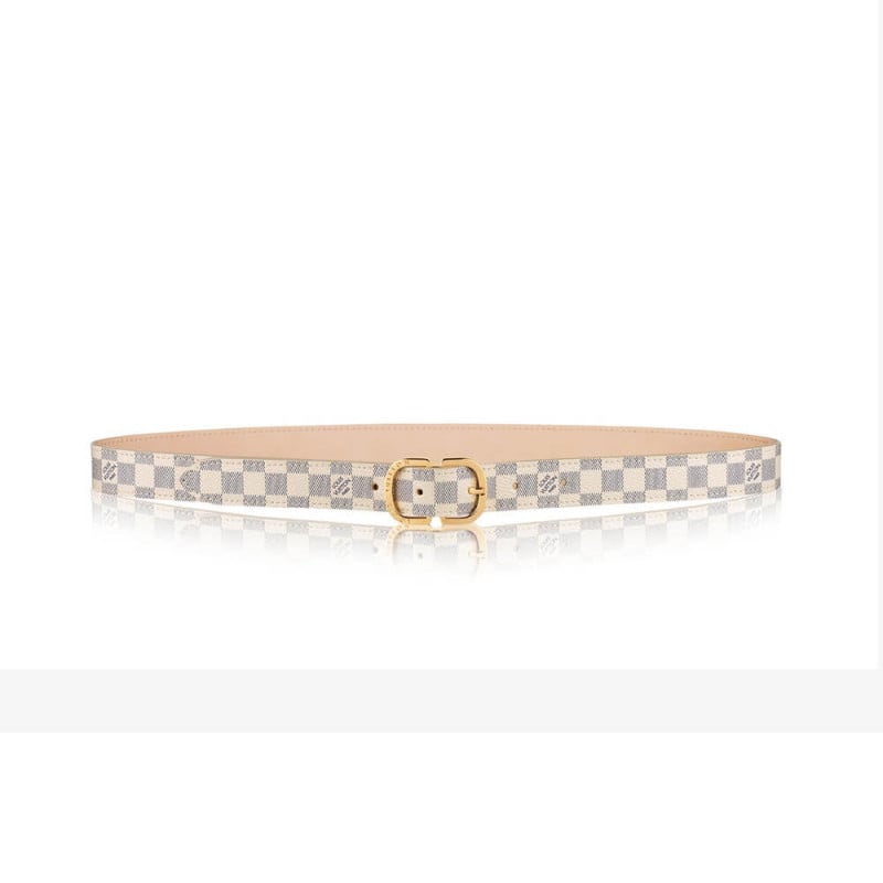 Louis Vuitton Damier Azur Mini Belt 25mm M9782W