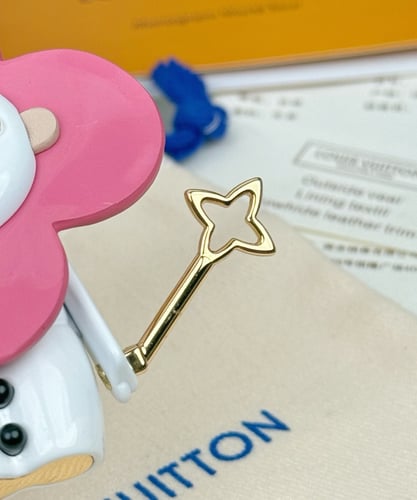Louis Vuitton Vivienne Snowman Key Holder &amp; Bag Charm 13cm/5.1in view 6