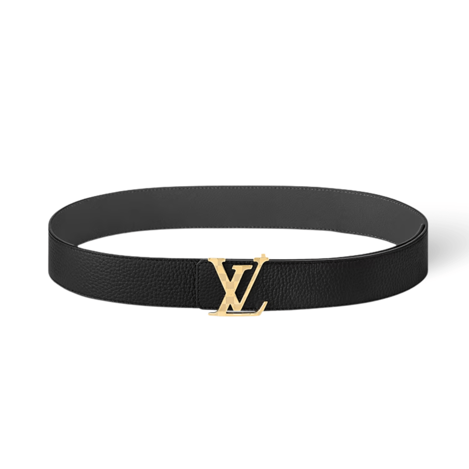 Louis Vuitton LV Gold Damier 40mm Reversible Men Belt M0333T
