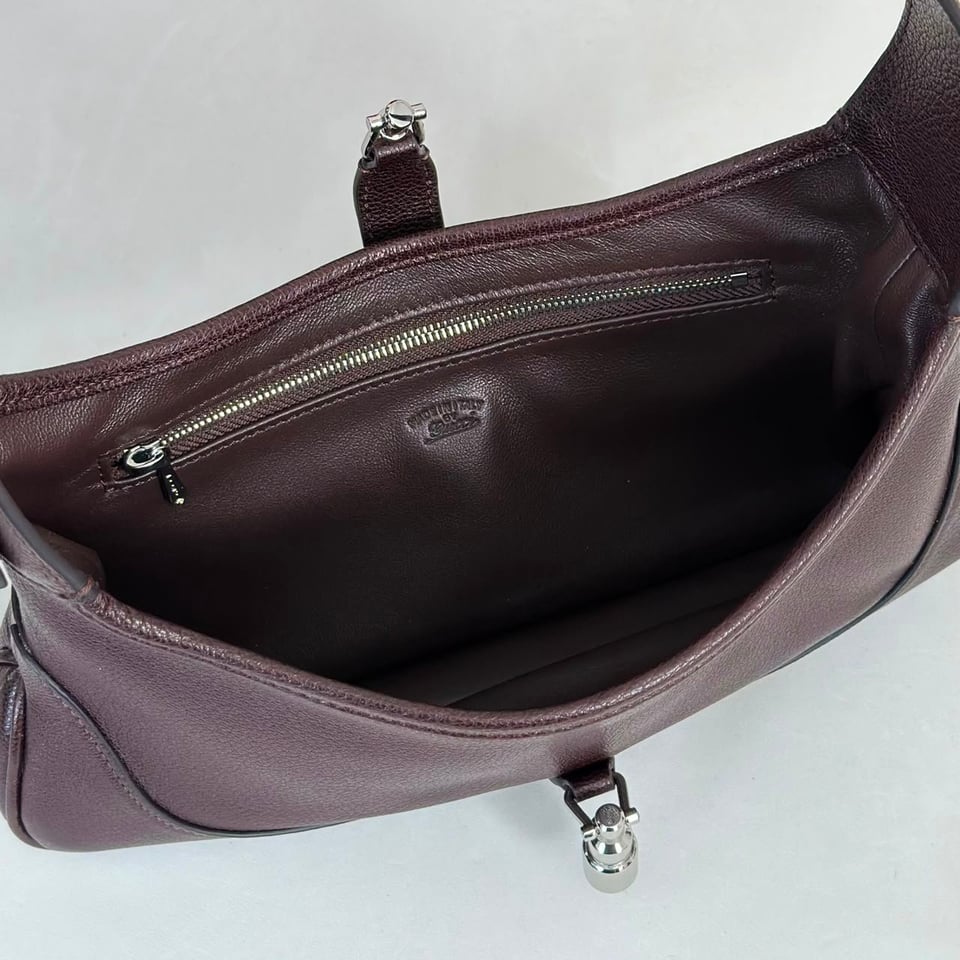 Gucci Jackie Slim Medium Shoulder Bag 28cm/11in Dark Brown ‎863137 view 8
