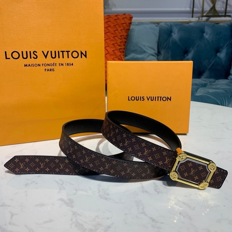 Louis Vuitton 25mm LV Malletier Belt M9943V view 4