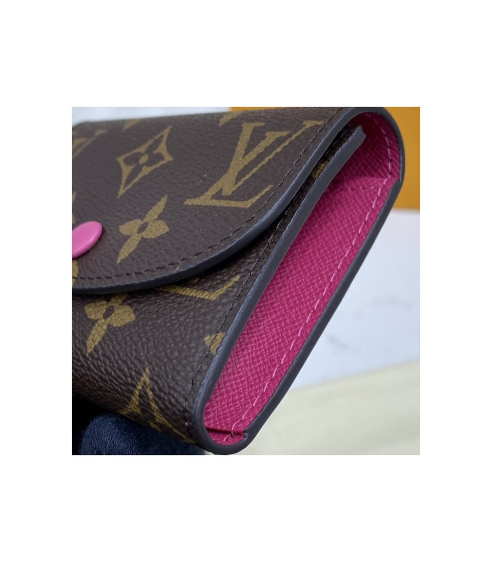 Louis Vuitton Monogram Canvas Rosalie Coin Purse Rosy view 5