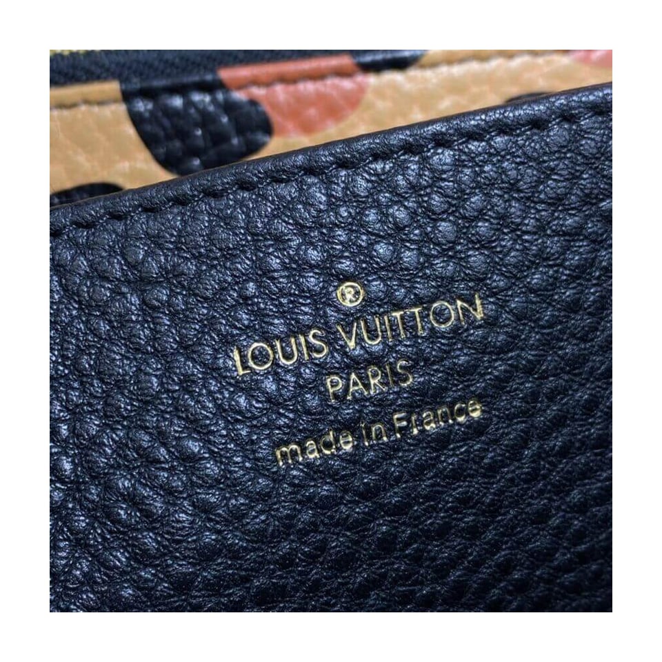 Louis Vuitton Monogram Empreinte Leather with Animal-Print Zippy Wallet Black view 10