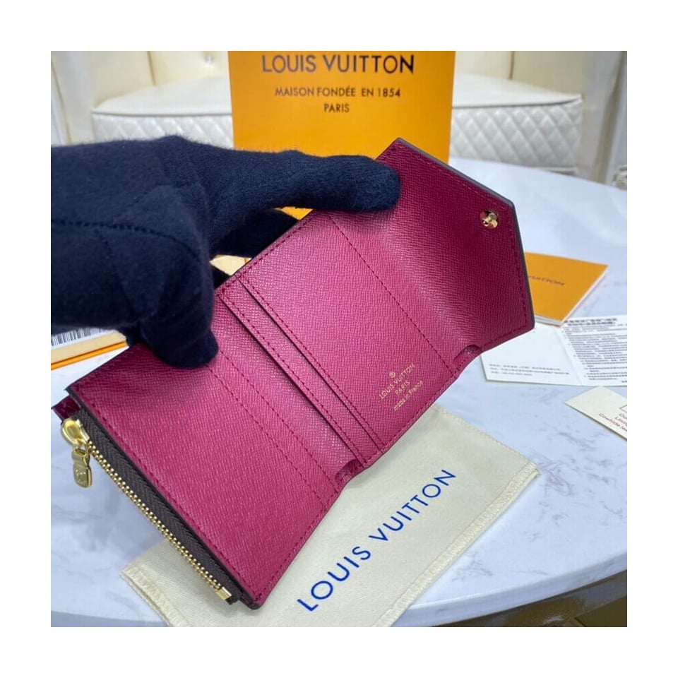 Louis Vuitton Monogram Zoe Wallet Fuchsia view 10