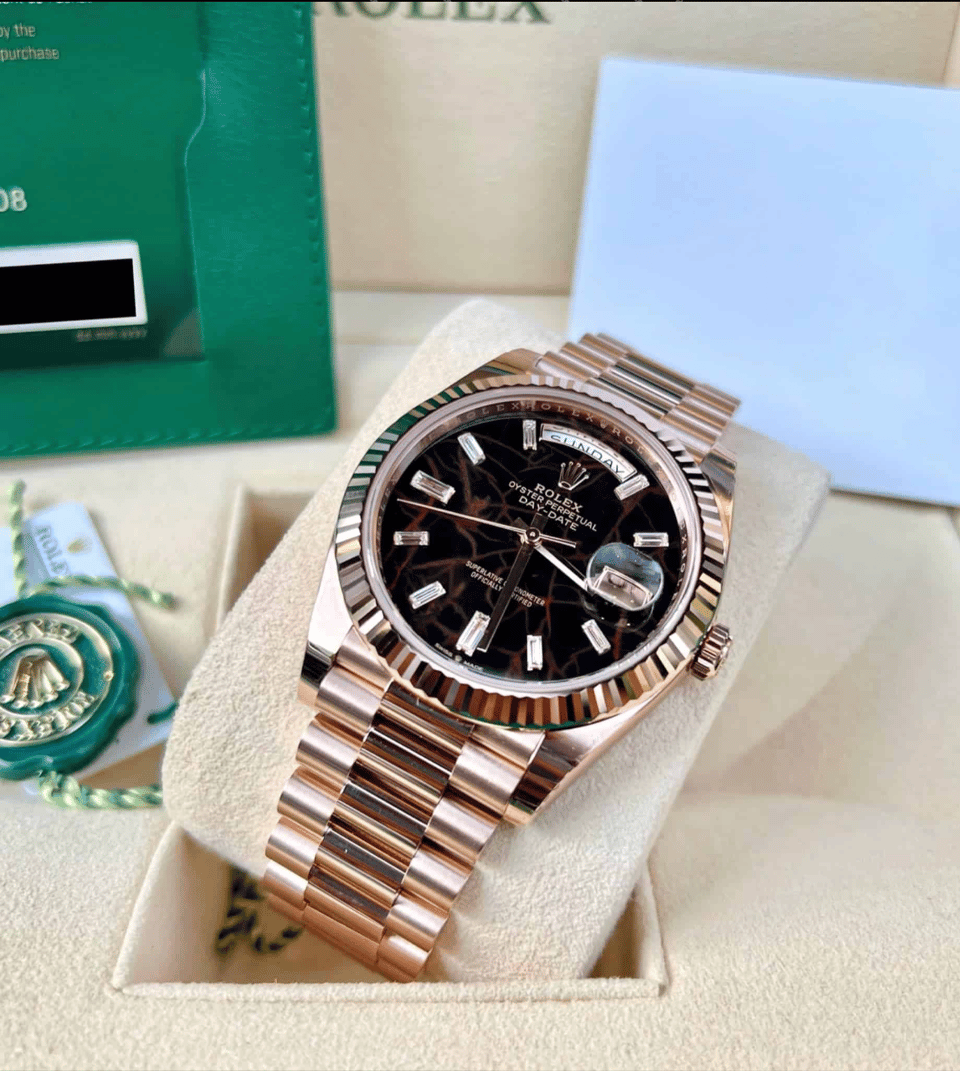 [Superclone] Rolex Day-Date 40mm Eisenkiesel Dial President 228235 view 4