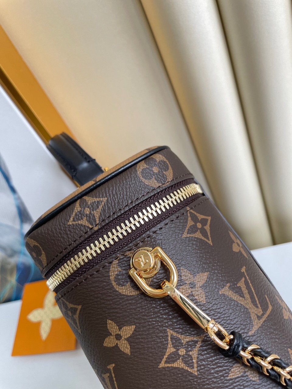 Louis Vuitton Vanity Chain Pouch Other Monogram Canvas 17cm Women Handbags M47125 view 9