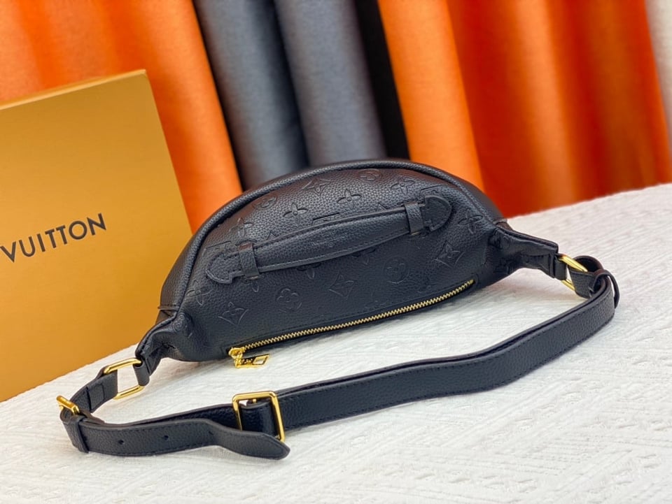 Louis Vuitton Monogram Empreinte Black Bumbag M44812 view 3