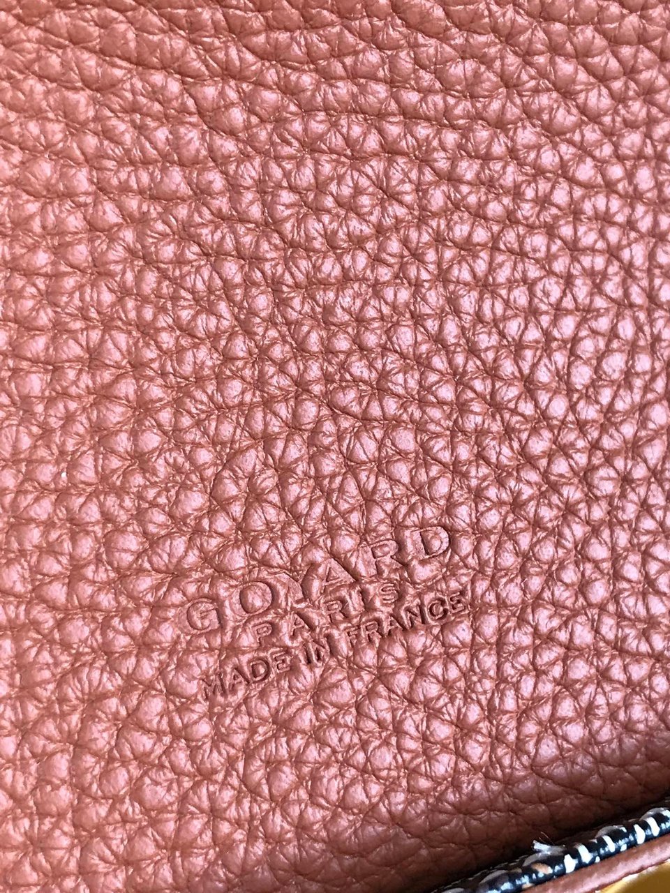 Goyard Grand Bleu 16 Cm Black Goyardine Canvas And Tan Lambskin view 5