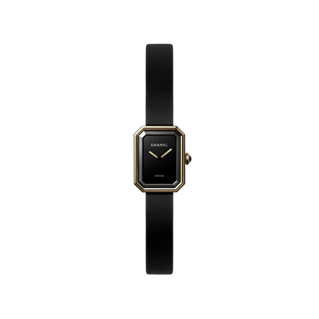 Chanel Première Ribbon Watch Black Dial