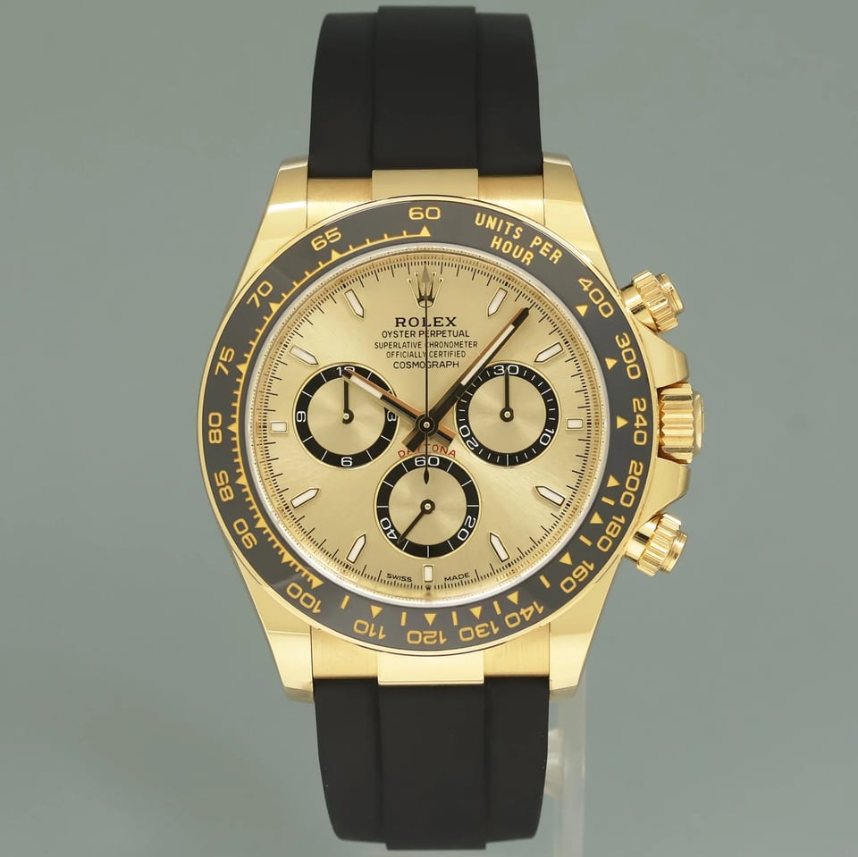 Rolex Daytona 40 mm Golden Dial 126518LN view 3