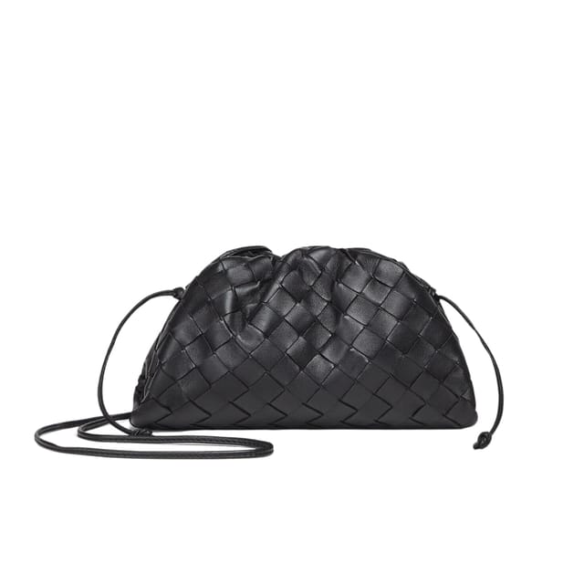Bottega Veneta Pouch Black 20Cm