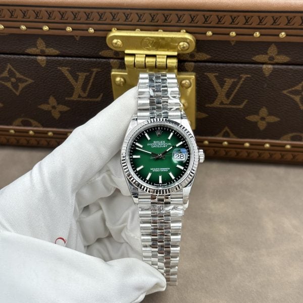 [Superclone] Rolex Datejust 41mm Green Ombré Dial Jubilee 126334 view 2