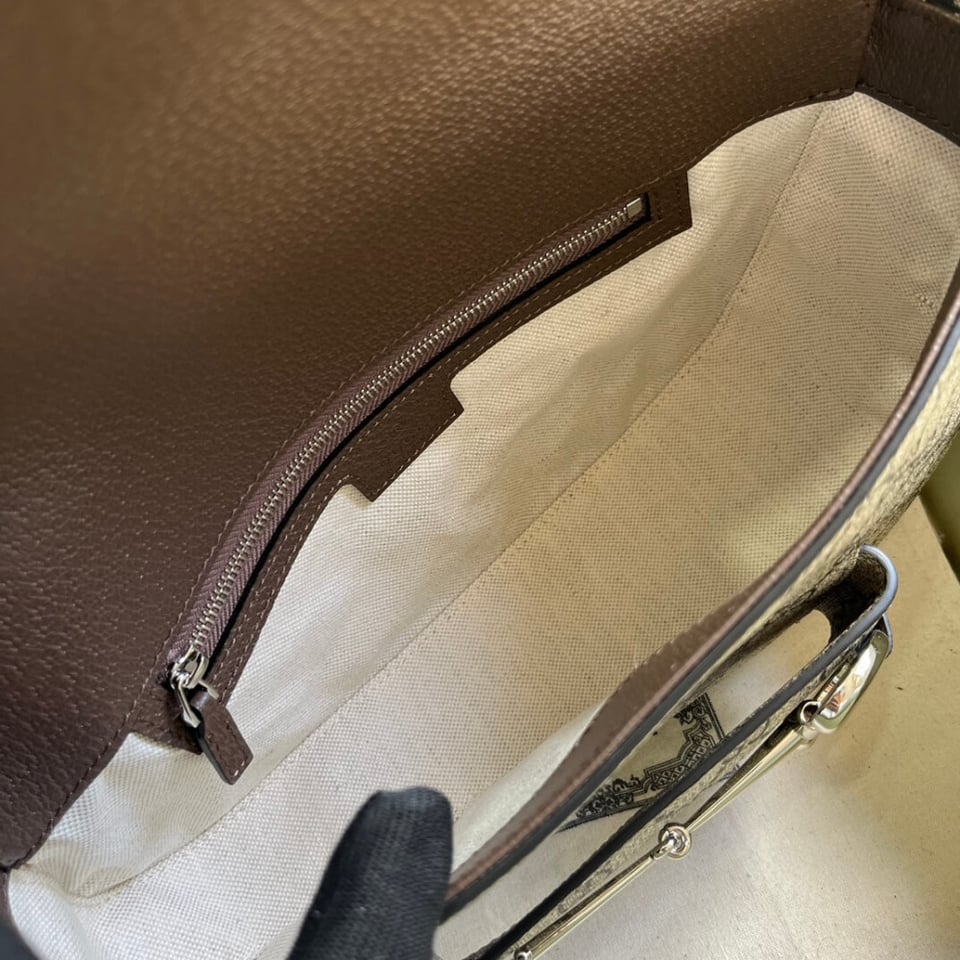 Gucci Horsebit 1955 Small Shoulder Bag view 14