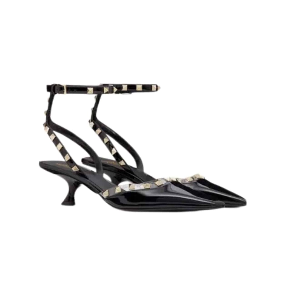 Valentino Garavani Rockstud Couture Pumps Black view 2