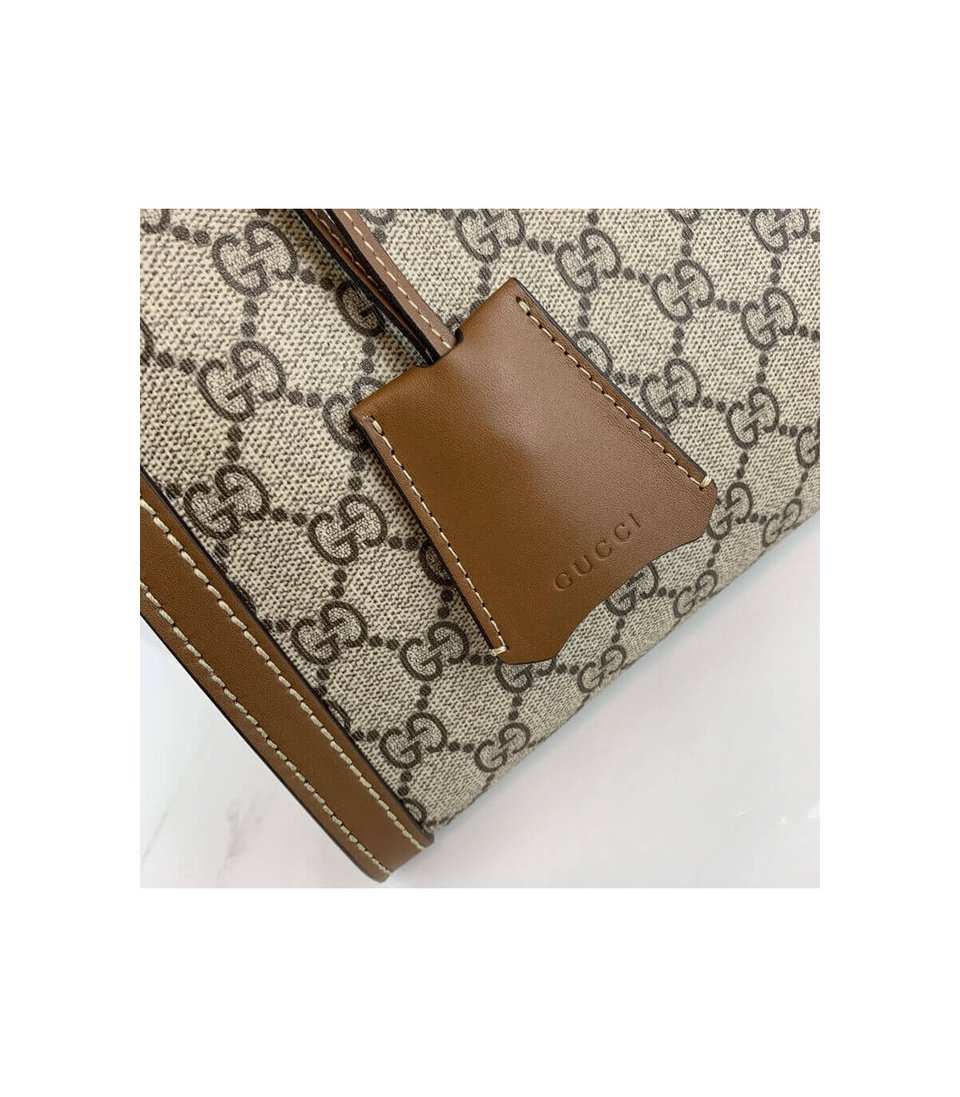 Gucci Padlock Medium GG Shoulder Bag Brown view 7