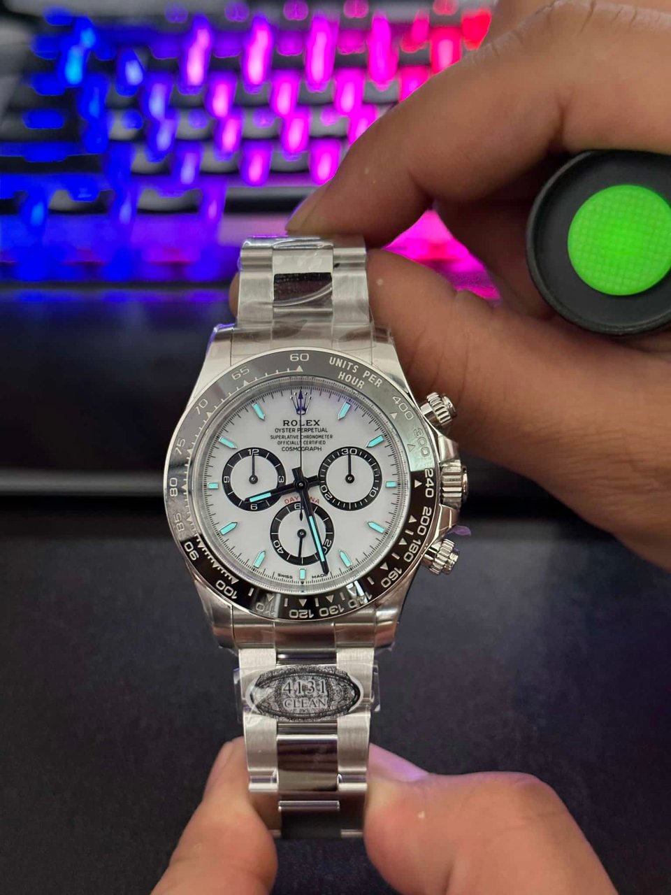 Rolex Daytona “Panda” 40 mm White Dial 126500LN