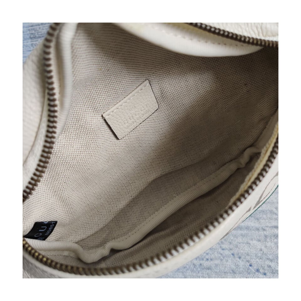 Gucci Print Small Belt Bag Waist Body White view 14