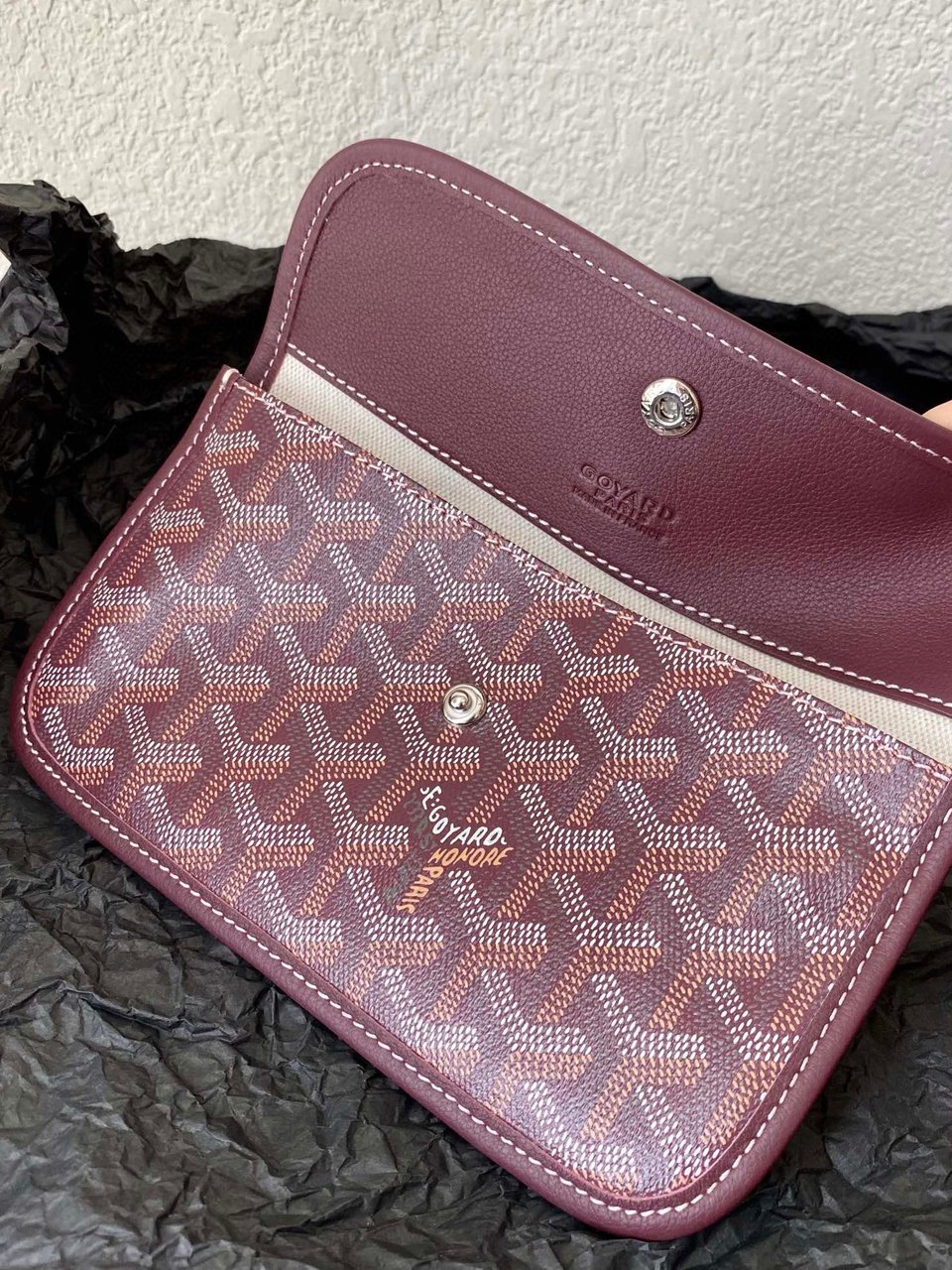 Goyard Saint Louis Gm 40Cm Burgundy Canvas view 10