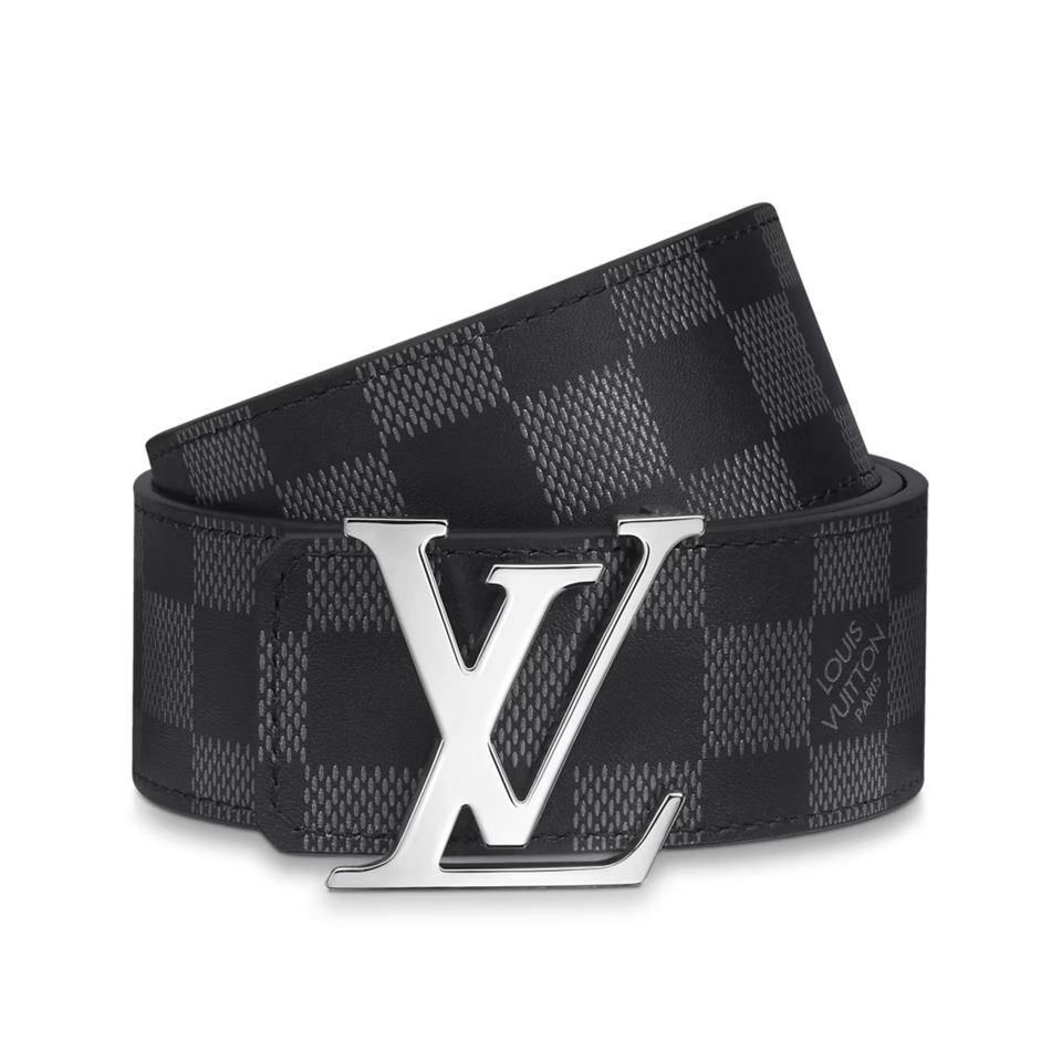 Louis Vuitton LV Silver Initiales 40mm Reversible Men Belt M0107T view 3