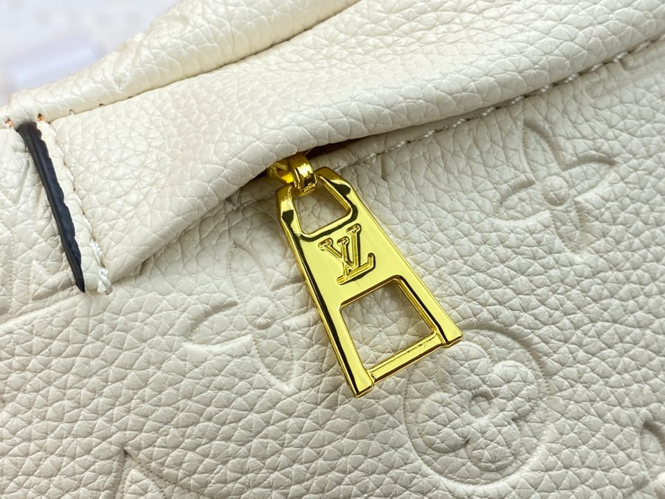 Louis Vuitton Monogram Empreinte Creme Bumbag 37cm/14.6in M44836 view 4