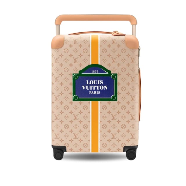Louis Vuitton Horizon 55 Suitcase Coated Canvas Saffron 55Cm M10280