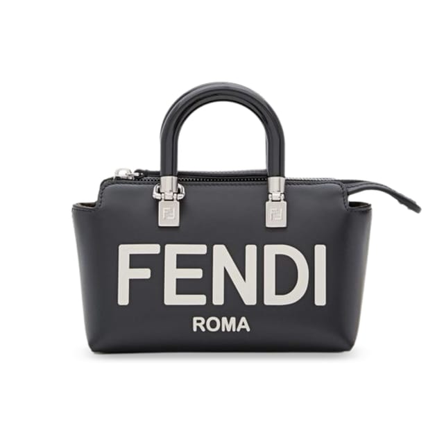 Fendi By The Way Leather Mini Bag Black 18cm