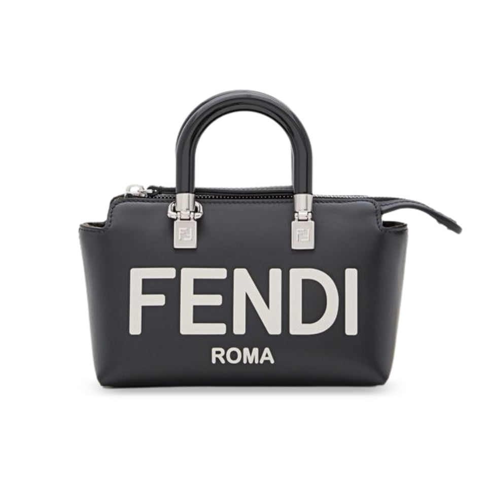 Fendi By The Way Leather Mini Bag Black 18cm