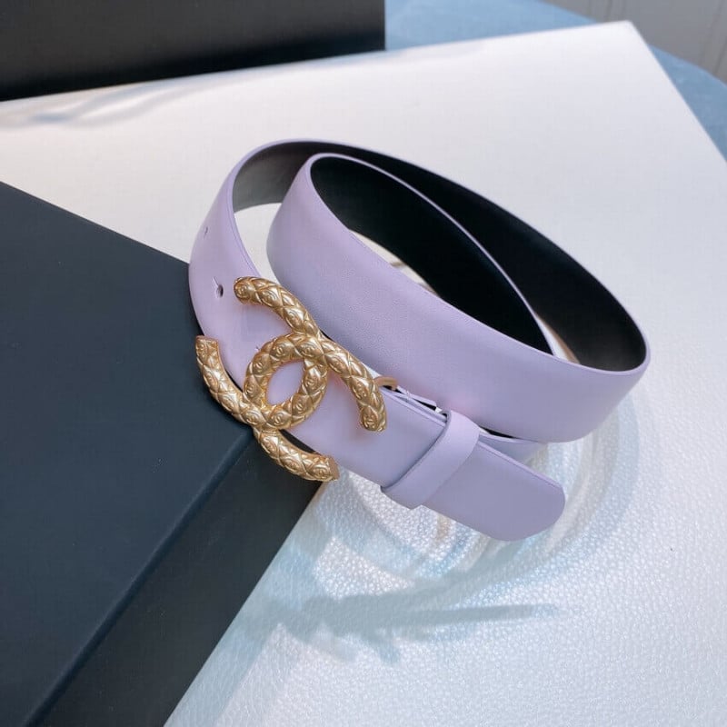 Chanel Calfskin CC Logo 3.0cm Belt 34167 view 7