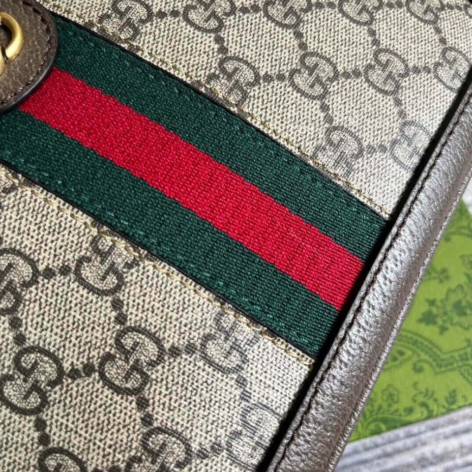 Gucci Ophidia Small Shoulder Bag With Web view 13