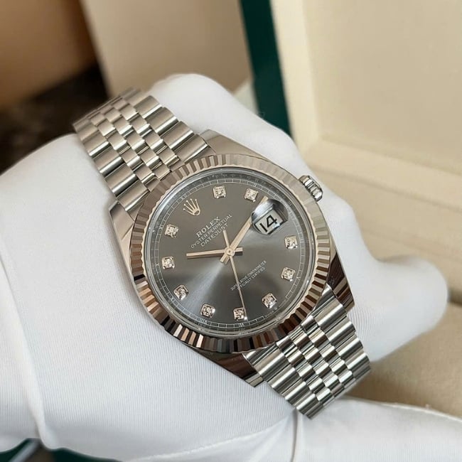 [Superclone] Rolex Datejust 41mm Slate Dial Jubilee 126334 view 7