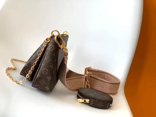 Louis Vuitton Multi Pochette Accessoires Monogram – Women – Handbags Light Pink view 10