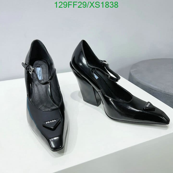 Prada Modellerie Leather Mary Jane Pumps In Nero Black view 5