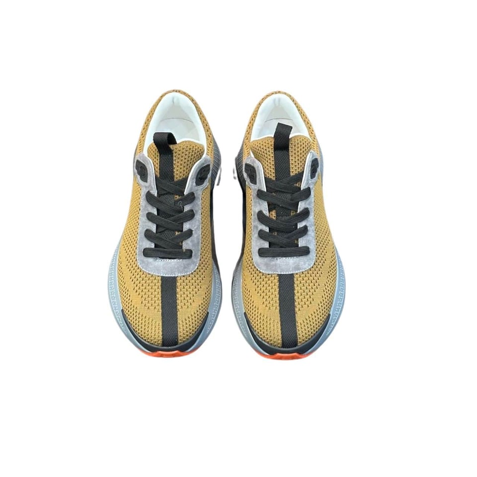 Hermes Heros Sneaker Khaki Gray H232985Zh1R400 view 2