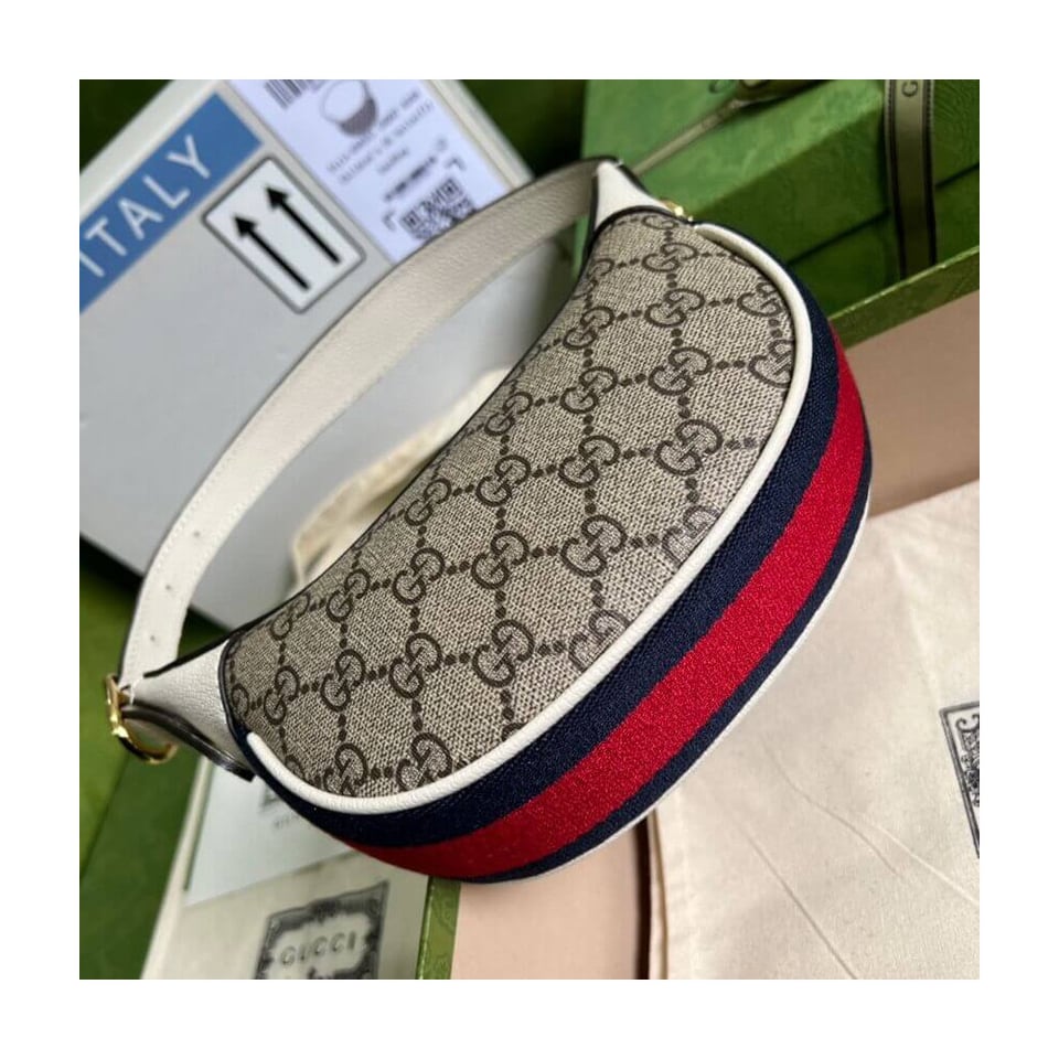 Gucci Ophidia GG Mini Bag White view 6