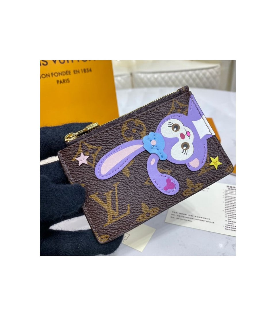 Louis Vuitton StellaLou Rabbit Coin &amp; Card Holder