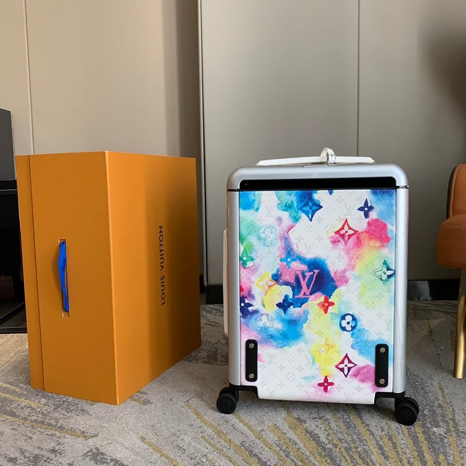 Louis Vuitton Horizon 55 Monogram Watercolor Multicolor 55cm view 7