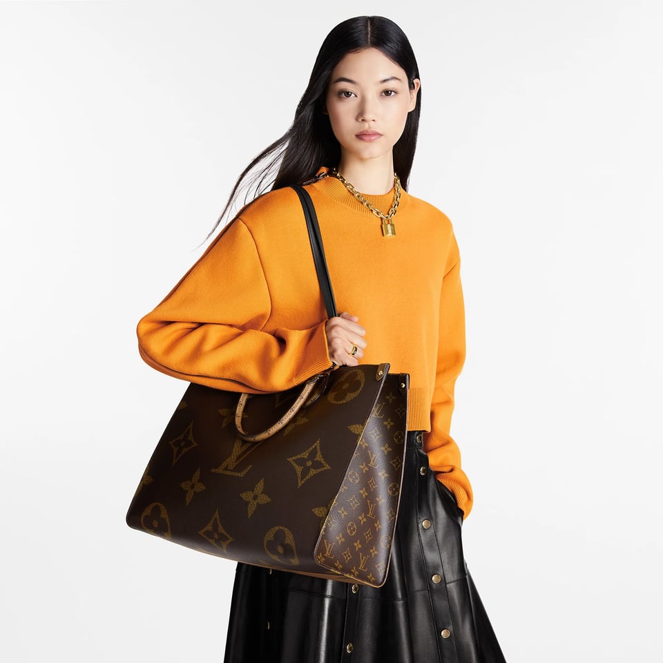 Louis Vuitton Onthego Gm Monogram Giant Canvas, Brown Monogram M45320 41cm view 12