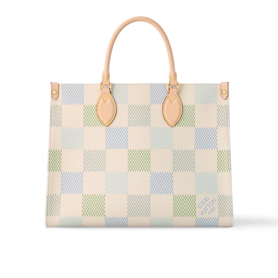 Louis Vuitton Onthego Mm Autres Toiles Damier Pistachio N40518 35Cm view 2